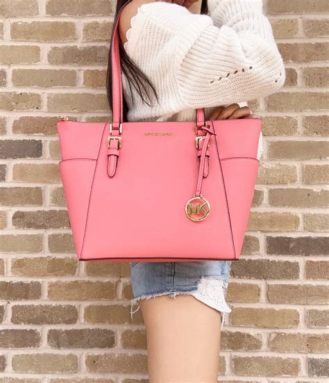 michael kors zip tote saffiano